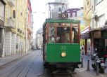 Ретро трамвай и автобуси в София за 123-годишнината на градския транспорт