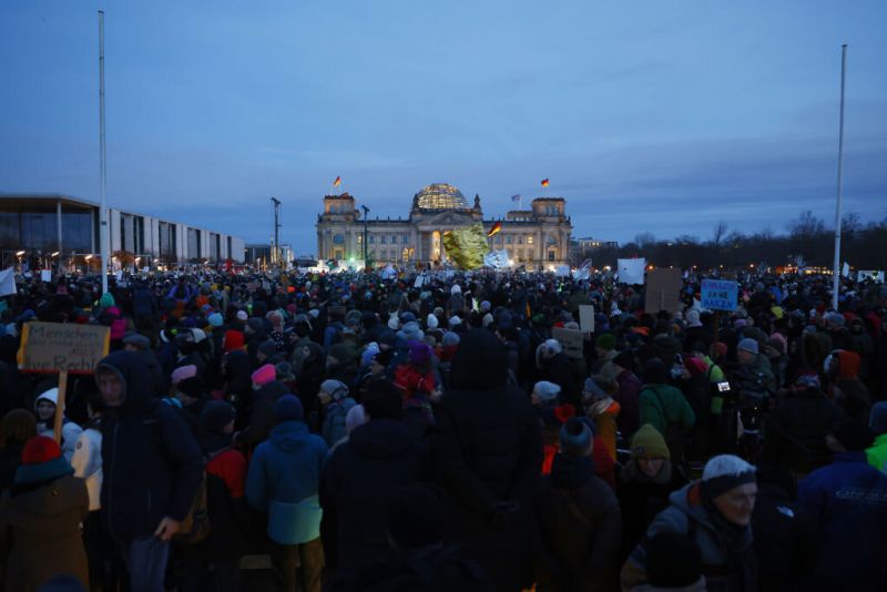 Протест срещу крайнодесния екстремизъм, Берлин