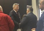 Мустафа Карадайъ пристига на конференцията