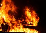 Няколко автомобила изгоряха в Пловдив