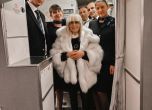 Лили Иванова благодари на екипажа, с който летя до Брюксел