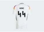 Прилича много на знака на SS. Адидас забрани продажбата на фланелки на германския национален отбор с номер 44