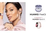 Open-Ear слушалките Huawei FreeClip вече могат да се закупят в България в комплект с Huawei Band 8