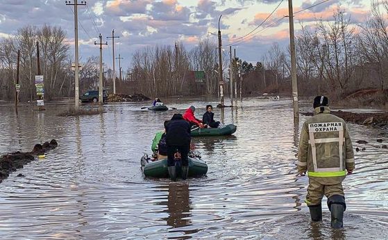 Наводнение в  Русия 