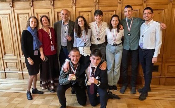 Българските медалисти в европейската олимпиада по експериментални науки