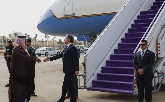 Антъни Блинкън пристигна в Саудитска Арабия