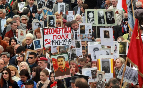 Нито войната, нито ценностите могат да спрат шествието на т.нар. ''Безсмъртен полк'' във Варна