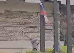 Кметът на Дупница окачи руското знаме на площада. Кънти ''Вставай, страна огромная'' (видео)