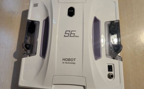 Hobot S6 pro – първият по рода си робот за прозорци с вибриращи мопове