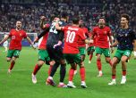 Радостта на отбора на Португалия след победата