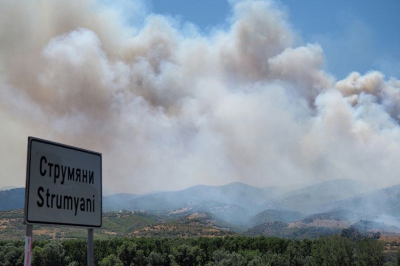 Продължава битката с пожарите в Югозападна България