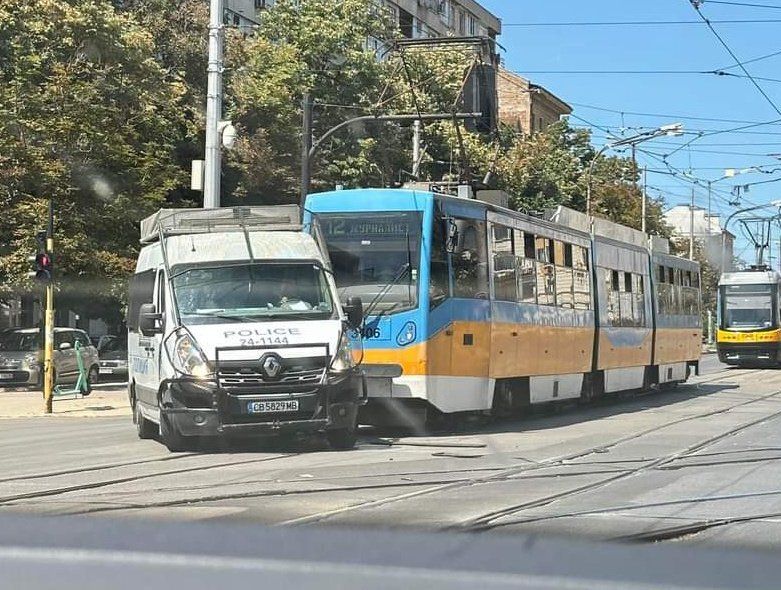 ПТП в центъра на столицата, снимка