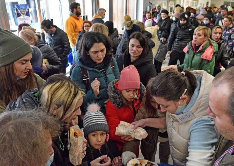 Украински бежанци в България, архивна снимка