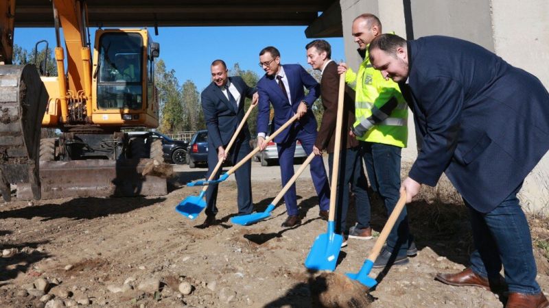 Първа копка на втория надлез, който ще се изгражда над Бакърена фабрика