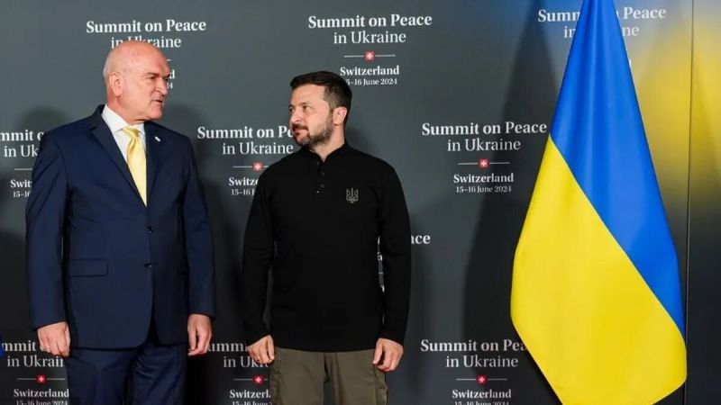 Димитър Главчев и Володимир Зеленски 