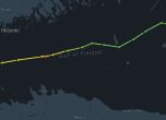 Маршрутът на танкера Eagle S на картата на MarineTraffic, във връзка с инцидента Estlink 2