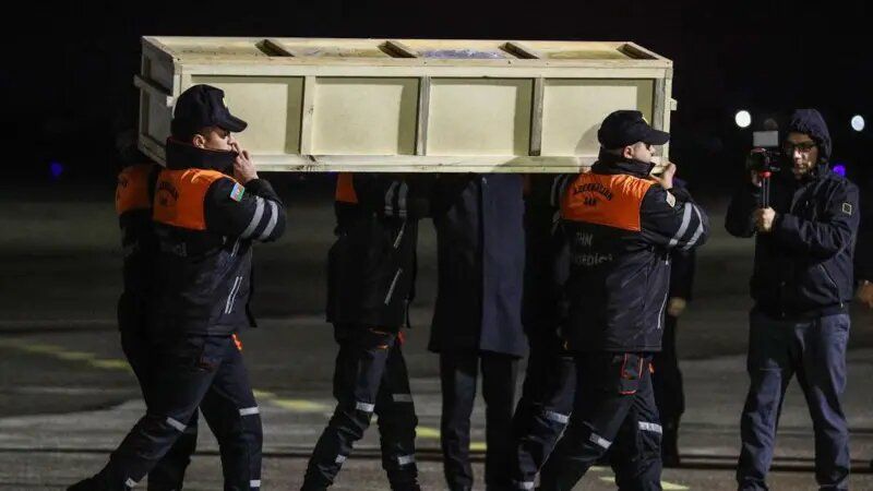 Тела на загиналите