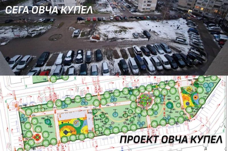 Зелен проект в Овча купел