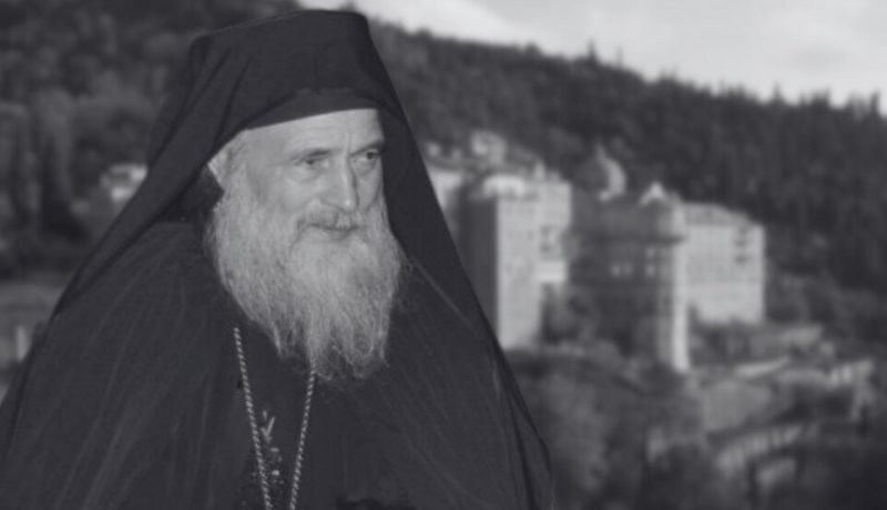 архим. Амвросий - игумен на Зографската света обител