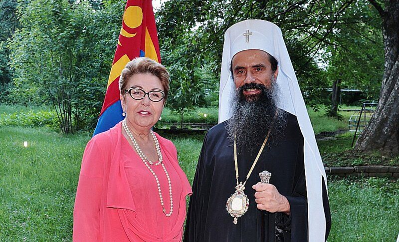 Даниил с посланика на Кремъл Елеонора Митрофанова