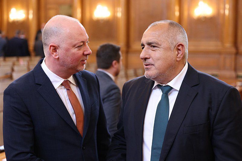 Росен Желязков и Бойко Борисов