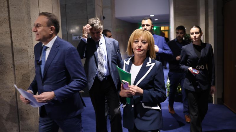 Мая Манолова в парламента