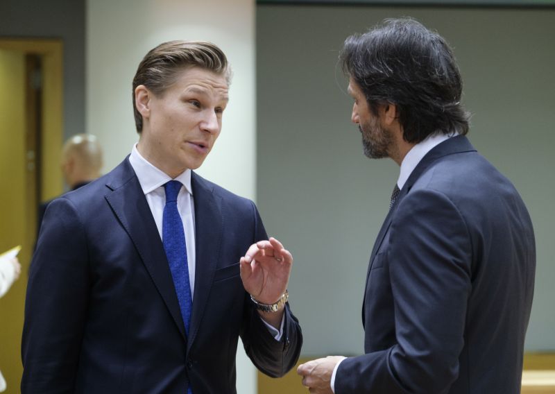 Финландският министър на отбраната Анти Хакенен. ГЕТИ