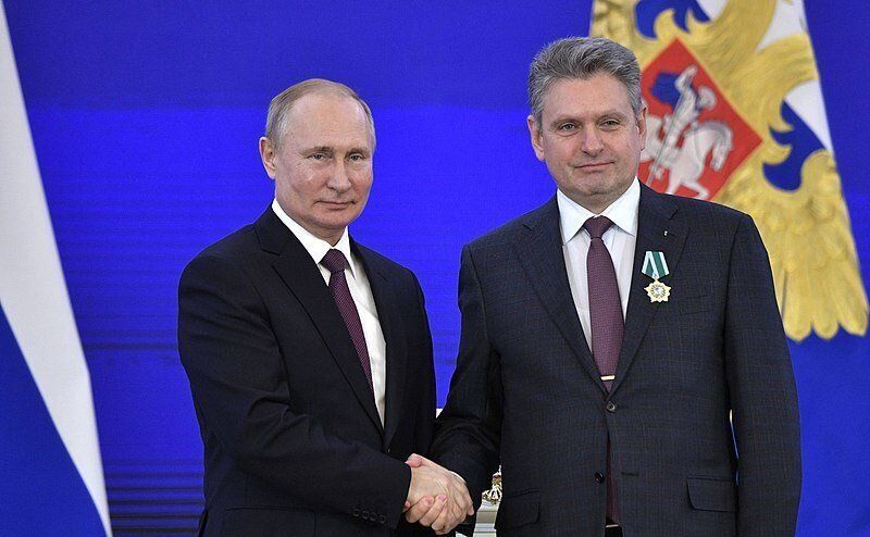 Путин и Николай Малинов в Кремъл