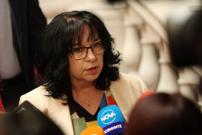 финансовият министър Теменужка Петкова