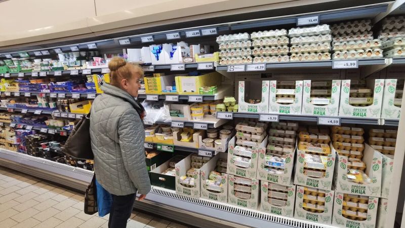 Клиент в супермаркет