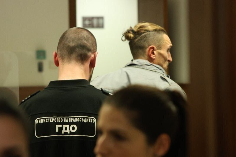 Димо Алексиев в съдебната зала