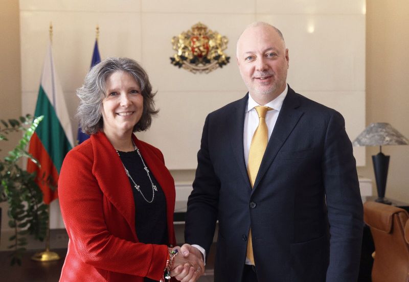 Росен Желязков се срещна със Сюзън Фалатко