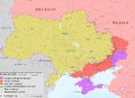 Карта на завладените територии към 2025 г.