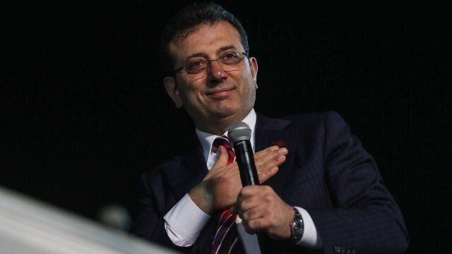 кметът на Истанбул Екрем Имамоглу