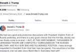 Публикацията на Доналд Тръмп