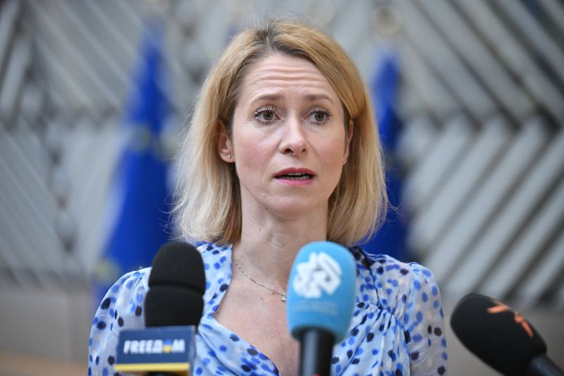 Върховният представител на Европейския съюз по външната политика и сигурността Кая Калас