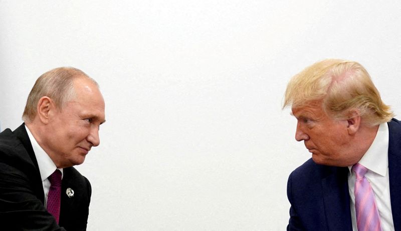 Доналд Тръмп (САЩ) и Владимир Путин (Русия)