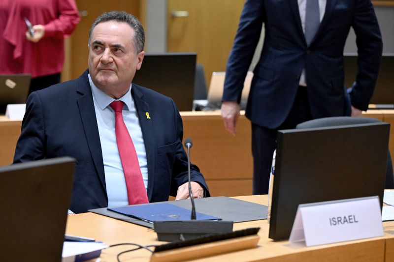 Израелският министър на отбраната Израел Кац. 