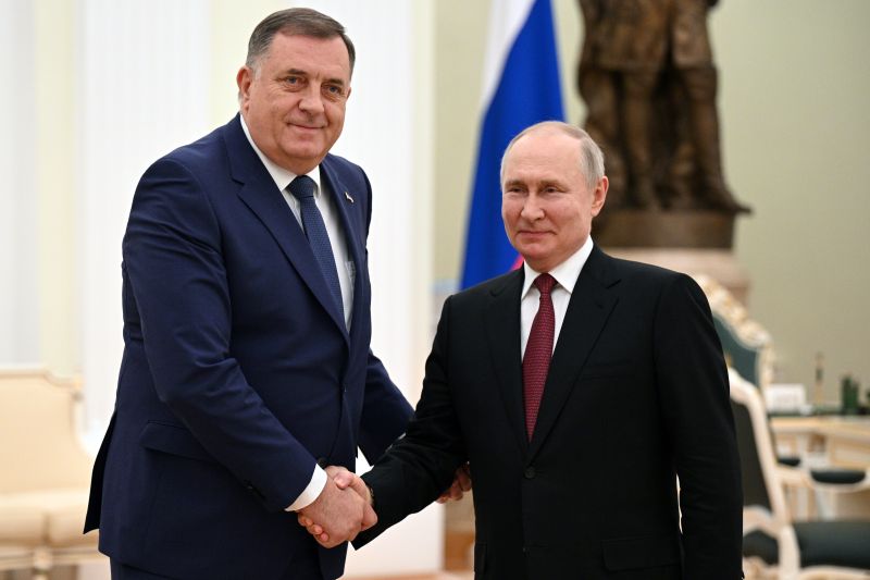 Милорад Додик, Владимир Путин