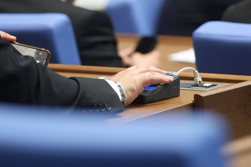 Гласуване в Народното събрание