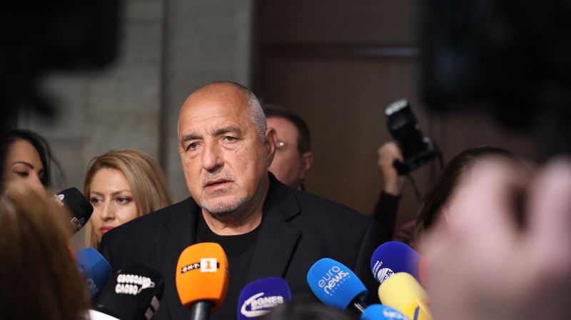 Бойко Борисов в парламента