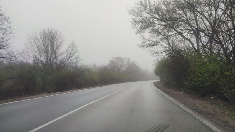 Пътят, на който стана катастрофата