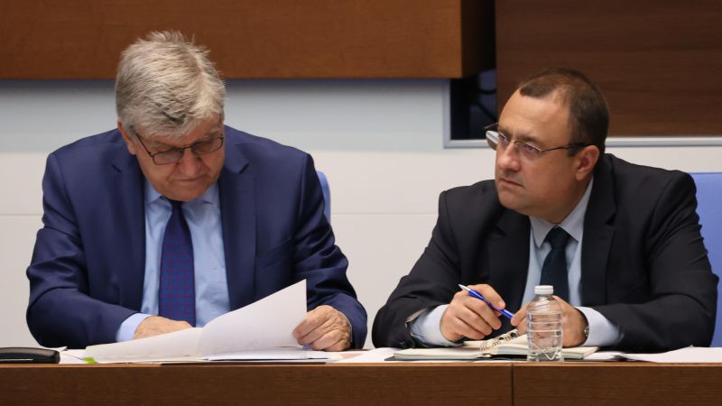 Манол Генов и Иван Иванов в парламента, изслушване