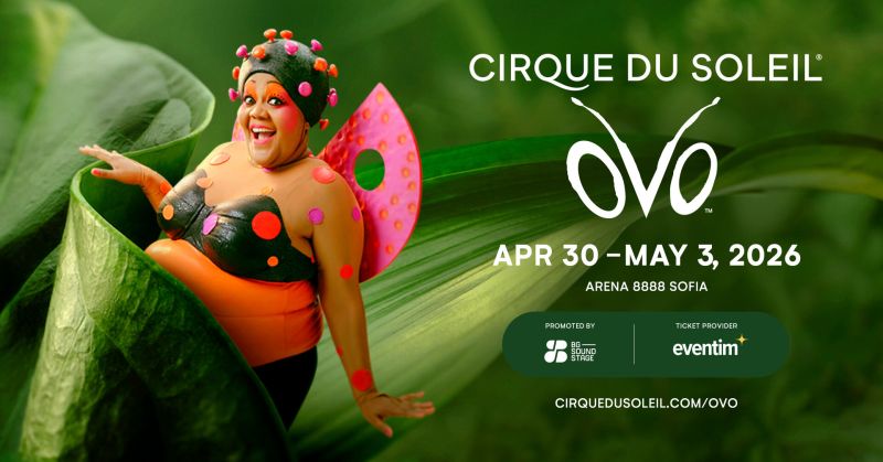 Cirque du Soleil идва в България с грандиозното шоу 