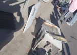 Пералня падна върху моторист в София днес