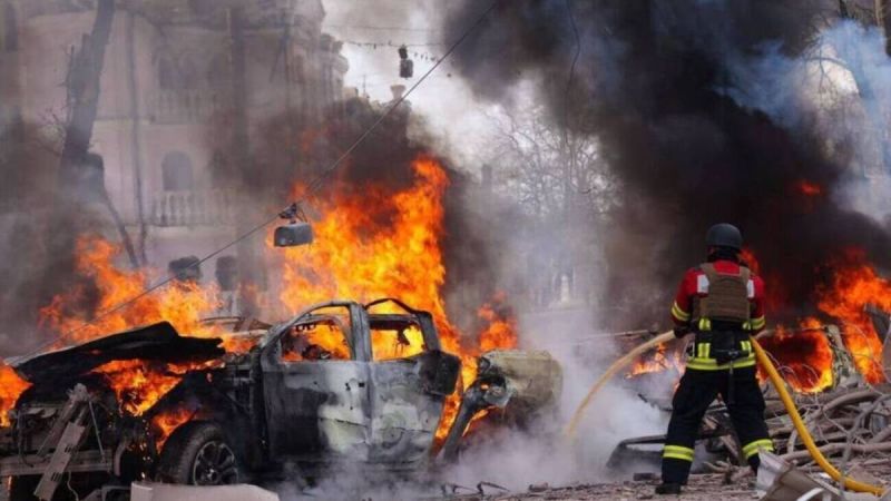 Руското варварство срещу Суми на Цветница