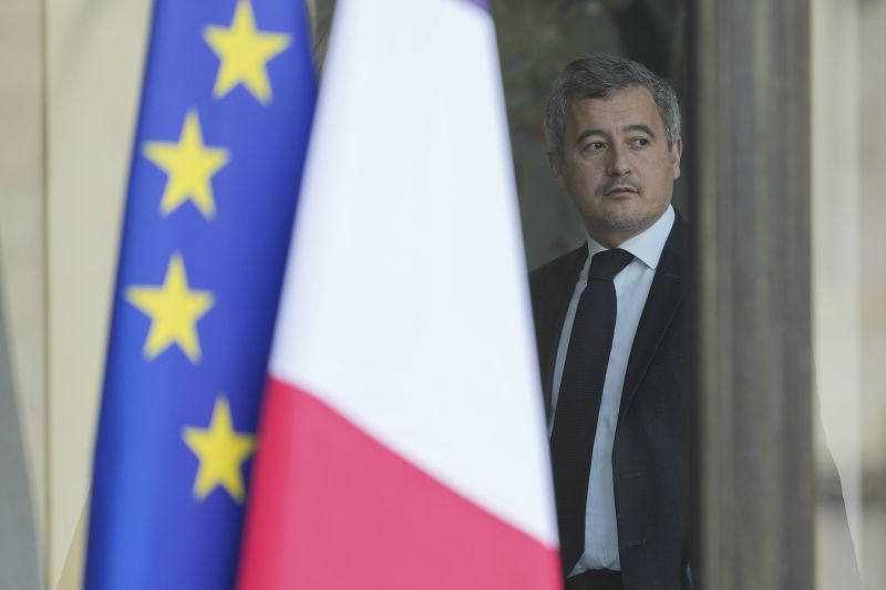 Френският министър на правосъдието Жералд Дарманен