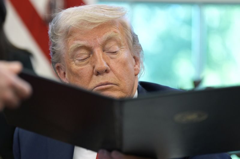 Президентът на САЩ Доналд Тръмп 