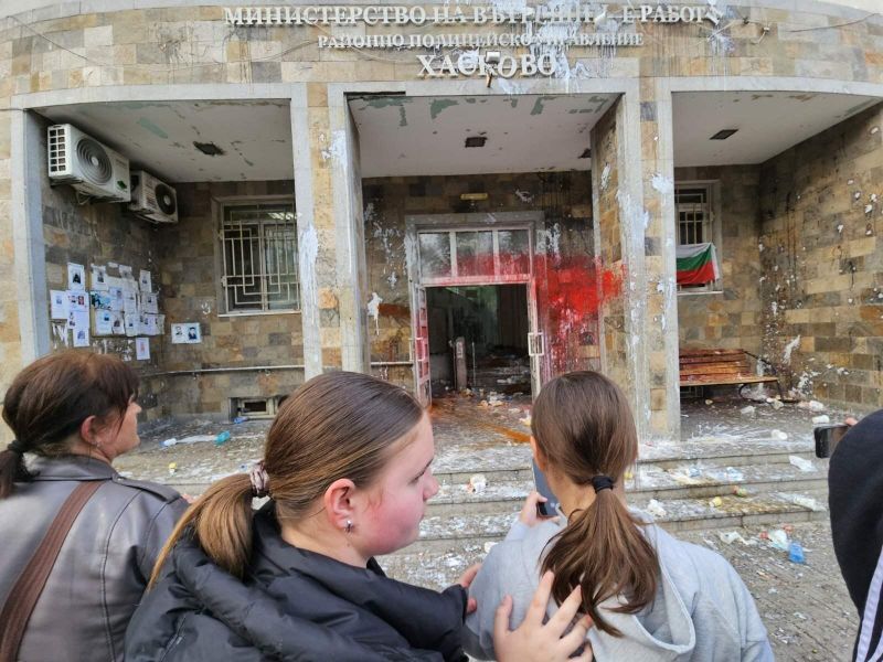 Полицията в Хасково.