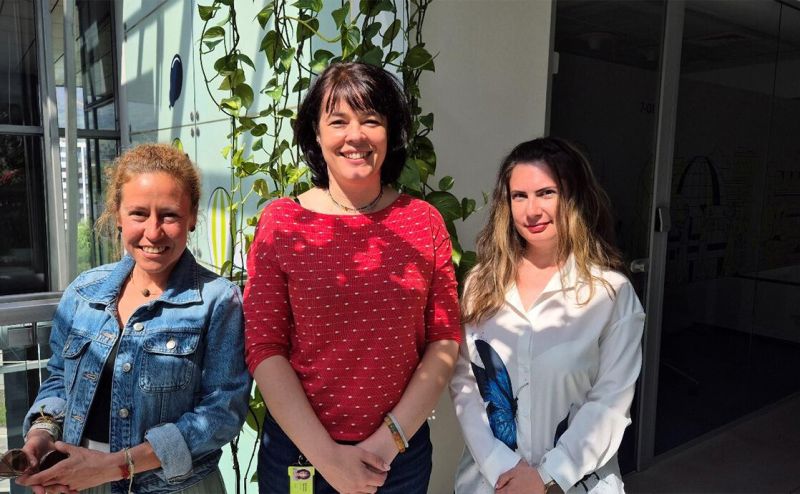 От ляво надясно: Богдана Дивитакова, Стефанка Николова и Анелия Шишкова